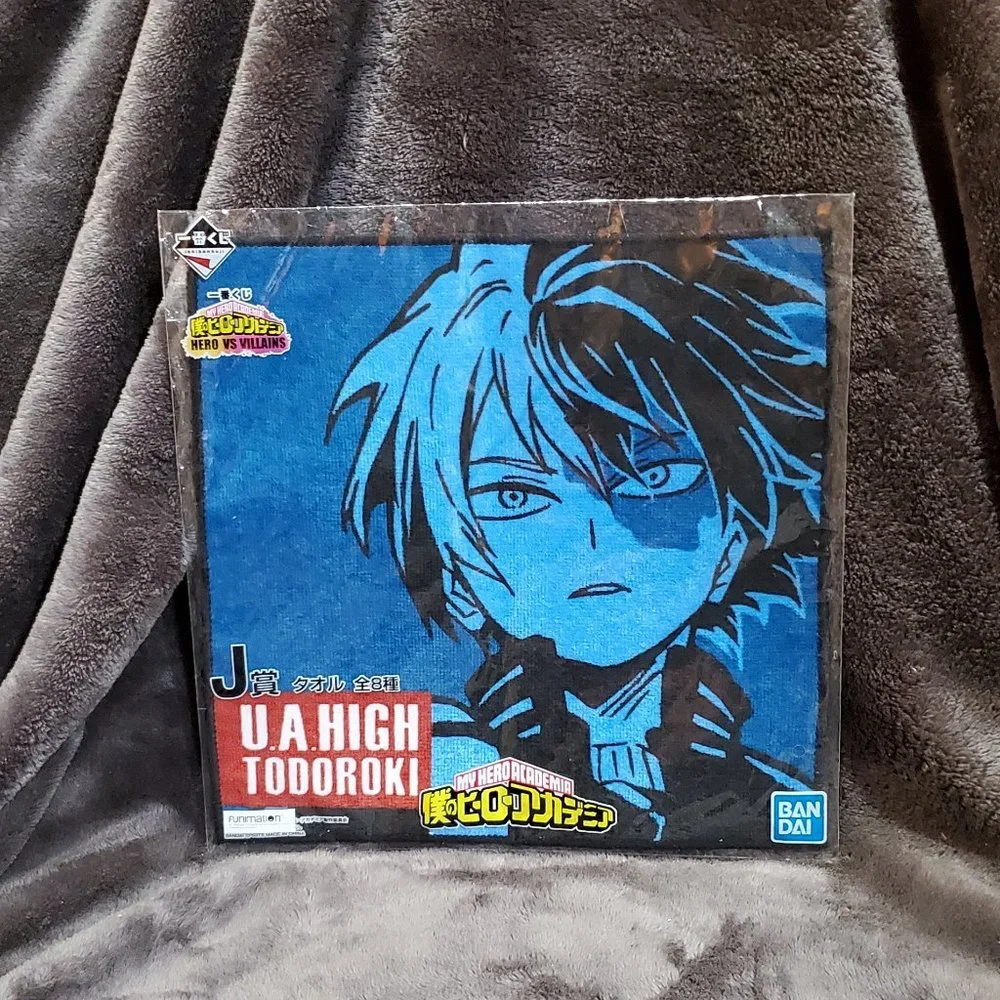Shoto Todoroki - My Hero Academia Hand Towel - Bandai - Japan 11